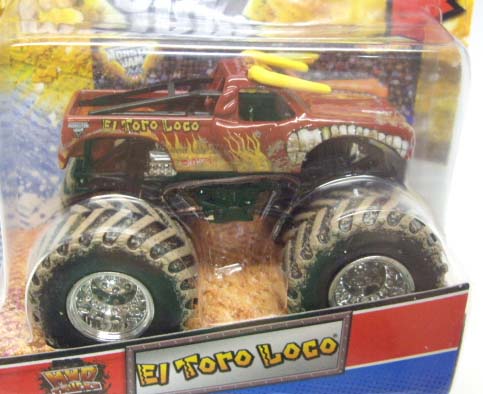 画像: 2012 MONSTER JAM INSIDE TOPPS 【EL TORO LOCO】 REDDISH BROWN (MWD TRUCKS)