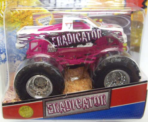 画像: 2012 MONSTER JAM INSIDE TOPPS 【ERADICATOR】 WHITE (1ST EDITIONS)