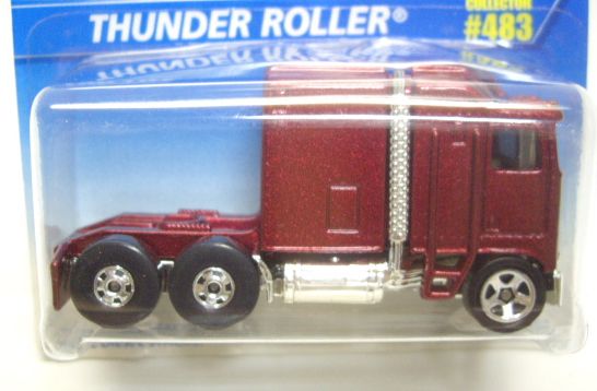 画像: 【THUNDER ROLLER】　MAROON/BW (OLD CARD)