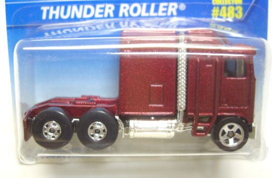 画像: 【THUNDER ROLLER】　MAROON/BW (OLD CARD)