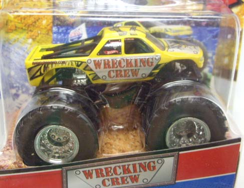 画像: 2012 MONSTER JAM INSIDE TOPPS 【WRECKING CREW】YELLOW