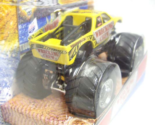 画像: 2012 MONSTER JAM INSIDE TOPPS 【WRECKING CREW】YELLOW