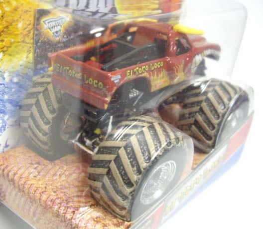 画像: 2012 MONSTER JAM INSIDE TOPPS 【EL TORO LOCO】 REDDISH BROWN (MWD TRUCKS)