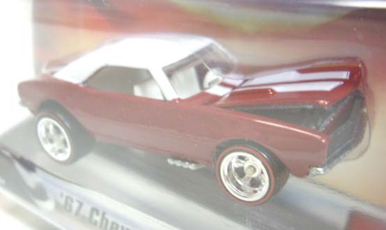 画像: 2007 ULTRA HOTS 【'67 CHEVY CAMARO】　MAROON-WHITE/RR