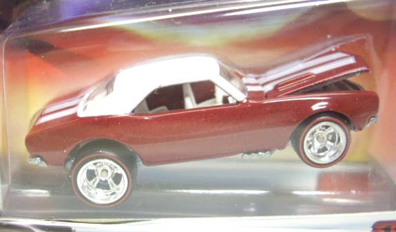 画像: 2007 ULTRA HOTS 【'67 CHEVY CAMARO】　MAROON-WHITE/RR