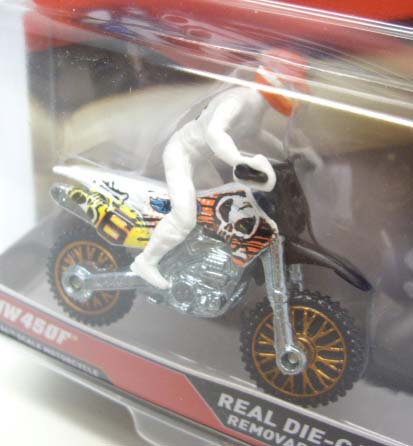 画像: 2012 MOTOR CYCLES 【HW 450F】　WHITE (TEAM HOT WHEELS)