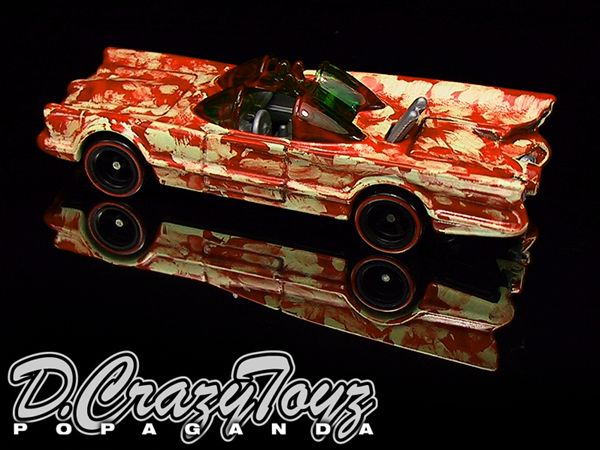 画像: PRE-ORDER HELLS DEPT 2012 【Splatter Mobile - 1966 BATMOBILE "IVORY" (BLISTER PACK EDITION) (完成品）】 （送料サービス適用外） (近日入荷予定）