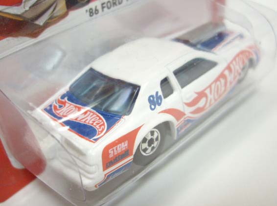 画像: 2012 THE HOT ONES 【'86 FORD THUNDERBIRD PRO STOCK】 WHITE/BW (NEW CAST)