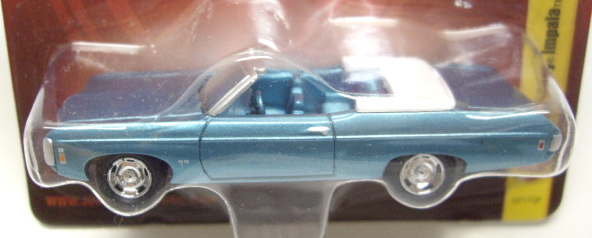 画像: FOREVER 64 R24 【1969 CHEVY IMPALA CONVERTIBLE】 SILVERBLUE/RR