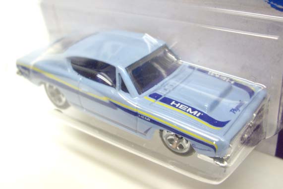 画像: 【'68 HEMI BARRACUDA】　LT.BLUE/5SP (2013 CARD)