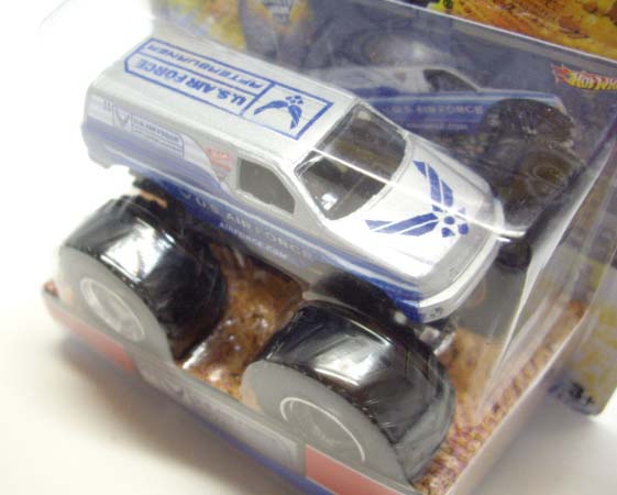 画像: 2012 MONSTER JAM INSIDE TOPPS 【U.S. AIR FORCE AFTERBURNER】 SILVER-BLUE