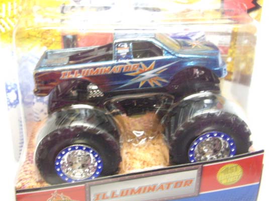 画像: 2012 MONSTER JAM INSIDE TOPPS 【ILLUMINATOR】 SPEC.BLUE (1ST EDITIONS)(SPECTRA FLAMES)