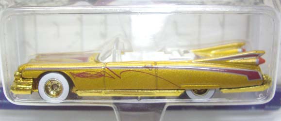 画像: 2003 WALMART EXCLUSIVE CRUISIN' AMERICA 【'59 CADILLAC】　GOLD/RR