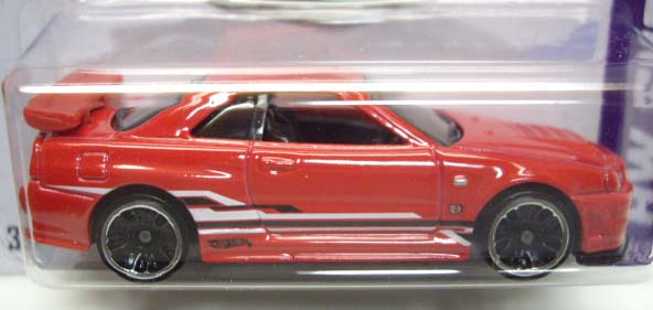 画像: 【NISSAN SKYLINE GT-R (R34)】 RED/J5