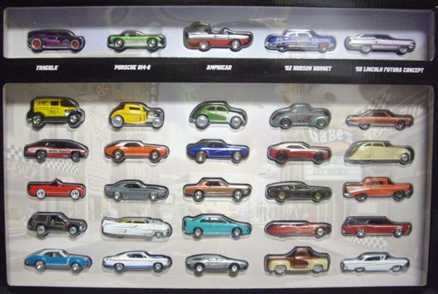 画像: 2013 WALMART EXCLUSIVE  【HW BOULEVARD 30 CAR SET】 Fangula/Porsche 914/Amphicar/Hudson Hornet/Lincoln Futuraの5台が限定カラー