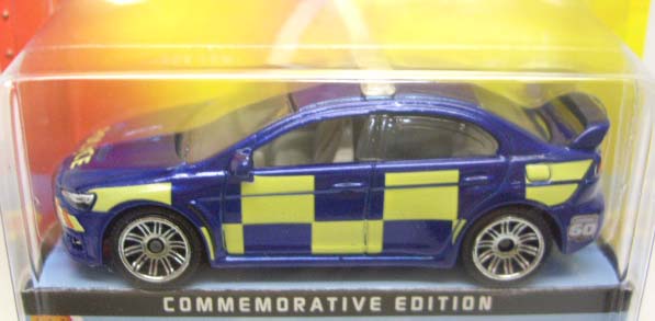 画像: 2013 MATCHBOX 60th ANNIVERSARY 【MITSUBISHI LANCER EVOLUTION X POLICE】 BLUE