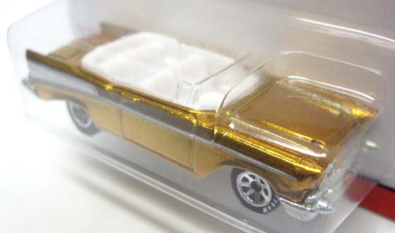 画像: 2006 CLASSICS SERIES 2 【1957 CHEVY BEL AIR CONVERTIBLE】　SPEC.GOLD/WL