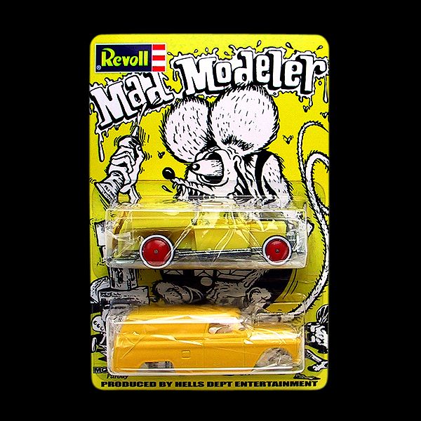 画像: PRE-ORDER HELLS DEPT 2012 【Revoll 1/64 Scale Die-Cast Kit Mad Modeler 55 CHEVY PANEL (BLISTER PACK EDITION)(完成品）】 （送料サービス適用外） (近日入荷予定）