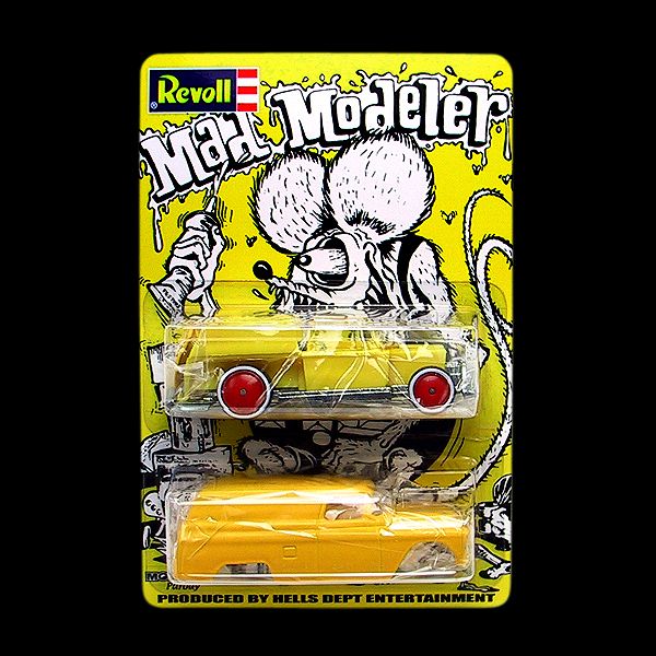 画像: PRE-ORDER HELLS DEPT 2012 【Revoll 1/64 Scale Die-Cast Kit Mad Modeler 55 CHEVY PANEL (BLISTER PACK EDITION)(完成品）】 （送料サービス適用外） (近日入荷予定）