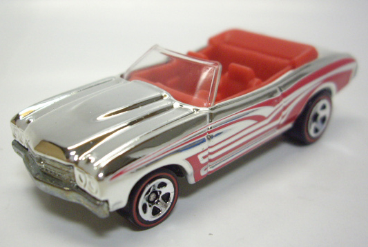 画像: LOOSE - 2007 TARGET EXCLUSIVE SUPER CHROME 【'70 CHEVY CHEVELLE CONVERTIBLE】　CHROME/RL