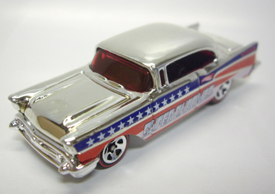 画像: LOOSE - 2007 TARGET EXCLUSIVE SUPER CHROME 【'57 CHEVY BEL AIR】　CHROME/RL