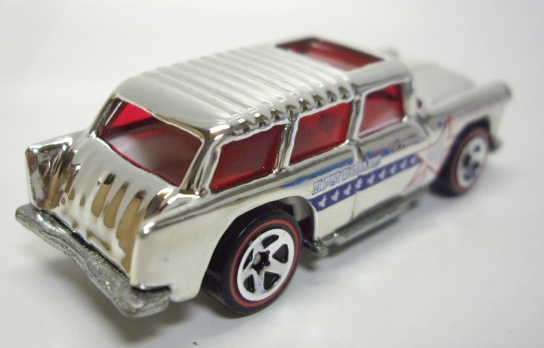 画像: LOOSE - 2007 TARGET EXCLUSIVE SUPER CHROME 【CLASSICS CHEVY NOMAD】　CHROME/RL