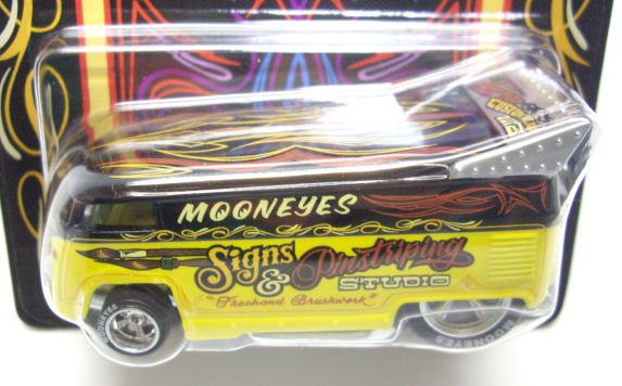 画像: 2012 HW COLLECTORS CONVENTION JAPAN 【VW DRAG BUS (MOONEYES)】 BLACK-YELLOW/RR (1200台限定）