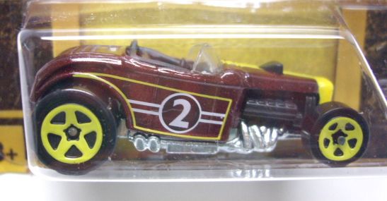 画像: 2012 WALMART EXCLUSIVE "CARS OF THE DECADES" 【DEUCE ROADSTER】 BROWN/5SP