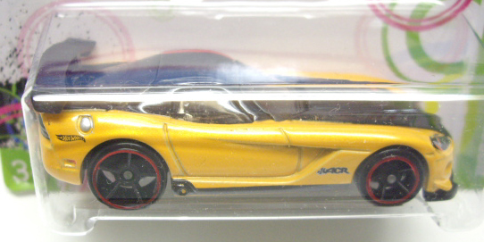 画像: 2012 WALMART EXCLUSIVE "CARS OF THE DECADES" 【DODGE VIPER SRT10 ACR】 YELLOW/O5