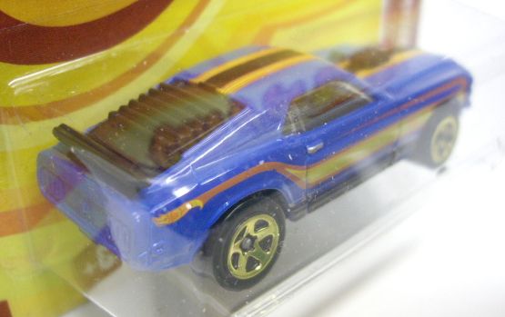 画像: 2012 WALMART EXCLUSIVE "CARS OF THE DECADES" 【'70 FORD MUSTANG MACH 1】 BLUE/5SP