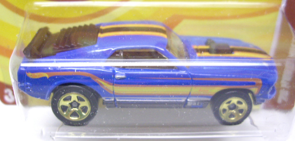 画像: 2012 WALMART EXCLUSIVE "CARS OF THE DECADES" 【'70 FORD MUSTANG MACH 1】 BLUE/5SP
