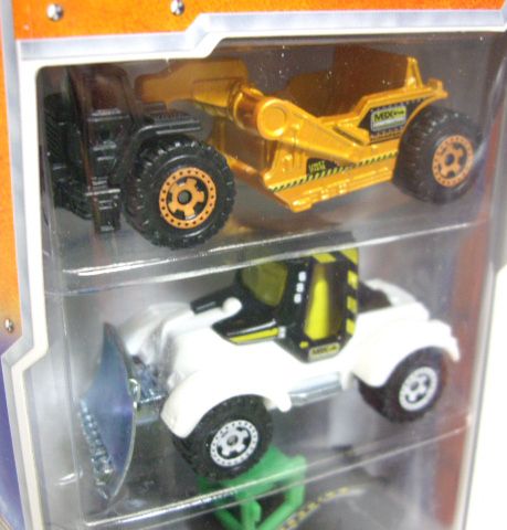 画像: 2012 MATCHBOX 5PACK - CONSTRUCTION (Scraper / Tractor Plow / Road Roller / Quarry King / Dump Truck)