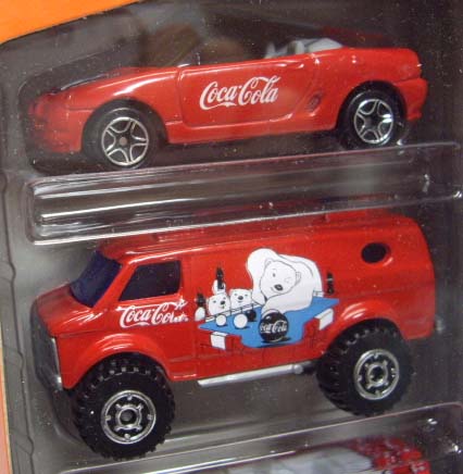 画像: 2000 MATCHBOX 5PACK - COCA-COLA