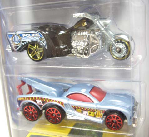 画像: 2012 5PACK 【HW CITY WORKS】　Custom '77 Dodge Van / Boss Hoss Motorcycle / Tow Jam / Boom Box / 5 Alarm 