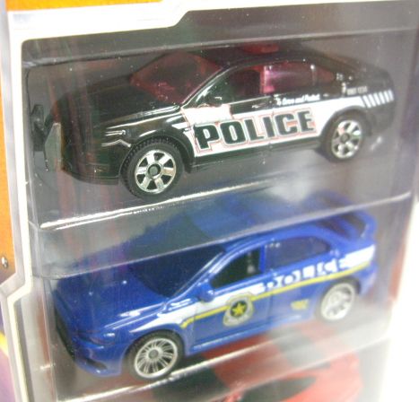画像: 2012 MATCHBOX 5PACK - POLICE (Ford Police Interceptor / Mitsubishi Lancer Evolution X Police / Porsche 911 Turbo / Dodge Magnum / 2000 Chevrolet Suburban)