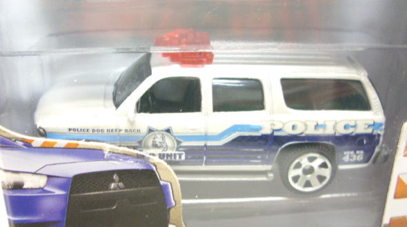 画像: 2012 MATCHBOX 5PACK - POLICE (Ford Police Interceptor / Mitsubishi Lancer Evolution X Police / Porsche 911 Turbo / Dodge Magnum / 2000 Chevrolet Suburban)