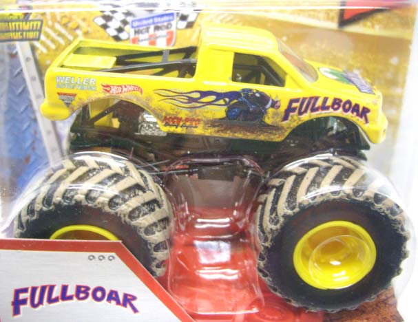 画像: 2013 MONSTER JAM included CRUCHABLE CAR! 【FULLBOAR】 YELLOW (MWD TRUCKS)