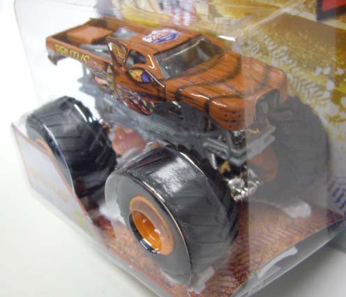 画像: 2013 MONSTER JAM included CRUCHABLE CAR! 【BRUTUS】 BROWN (1ST EDITIONS NEW DECO)