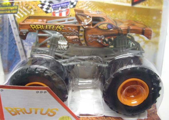 画像: 2013 MONSTER JAM included CRUCHABLE CAR! 【BRUTUS】 BROWN (1ST EDITIONS NEW DECO)