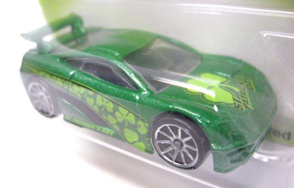 画像: 2007 WALMART EXCLUSIVE CLOVER CARS 【SEARED TUNER】　GREEN/10SP