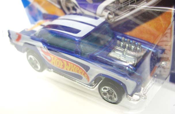 画像: 【'57 CHEVY】　RACE TEAM BLUE/5SP (インターナショナル・ショートカード）