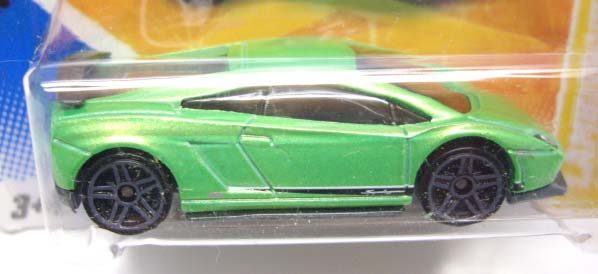 画像: 【LAMBORGHINI GALLARDO LP 570-4 SUPERLEGGERA】　MET.GREEN/PR5 (インターナショナル・ショートカード）