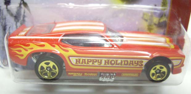 画像: 2012 WALMART EXCLUSIVE HOLIDAY HOT RODS 【'71 MUSTANG F/C】 RED/5SP