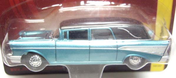 画像: FOREVER 64 R26 【1957 CHEVY (HEARSE)】 GREENSILVER/RR