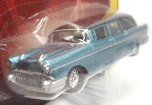 画像: FOREVER 64 R26 【1957 CHEVY (HEARSE)】 GREENSILVER/RR