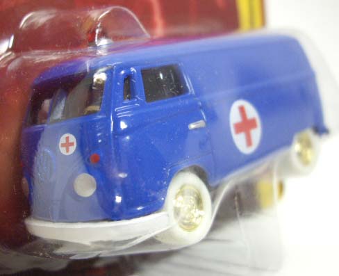 画像: FOREVER 64 R26 【1965 VW TRANSPORTER AMBULANCE】 BLUE/RR (WHITE LIGHTNING)