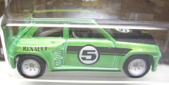 画像: 2013 HW BOULEVARD 【RENAULT 5 TURBO】 MET.GREEN/RR (NEW CAST)