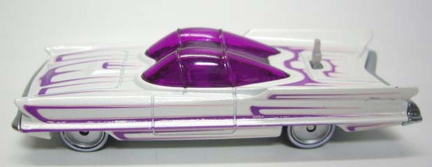 画像: LOOSE - WALMART EXCLUSIVE  HW BOULEVARD 30 CAR SETバラシ【'55 LINCOLN FUTURA CONCEPT】 WHITE-PURPLE/RR