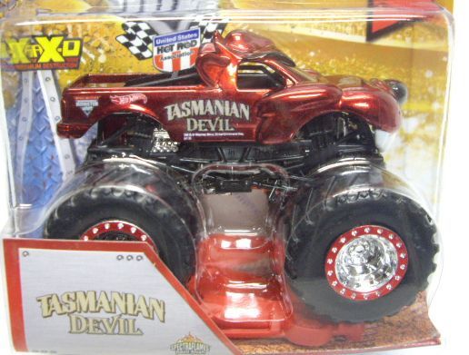 画像: 2013 MONSTER JAM included CRUCHABLE CAR! 【TASMANIAN DEVIL】 SPEC.RED (SPECTRA FLAMES)