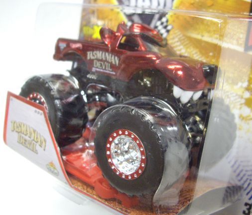 画像: 2013 MONSTER JAM included CRUCHABLE CAR! 【TASMANIAN DEVIL】 SPEC.RED (SPECTRA FLAMES)